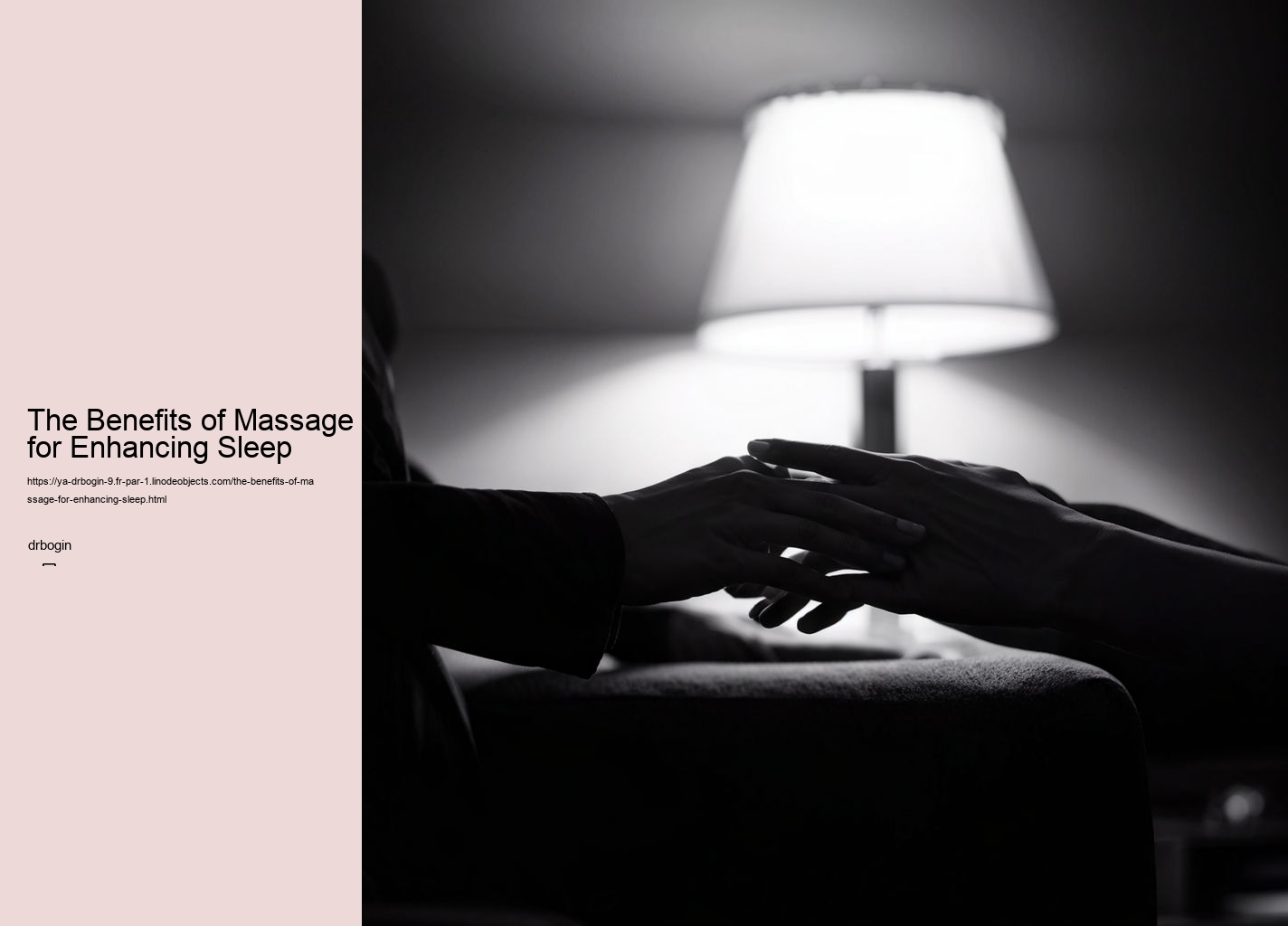 The Benefits of Massage for Enhancing Sleep